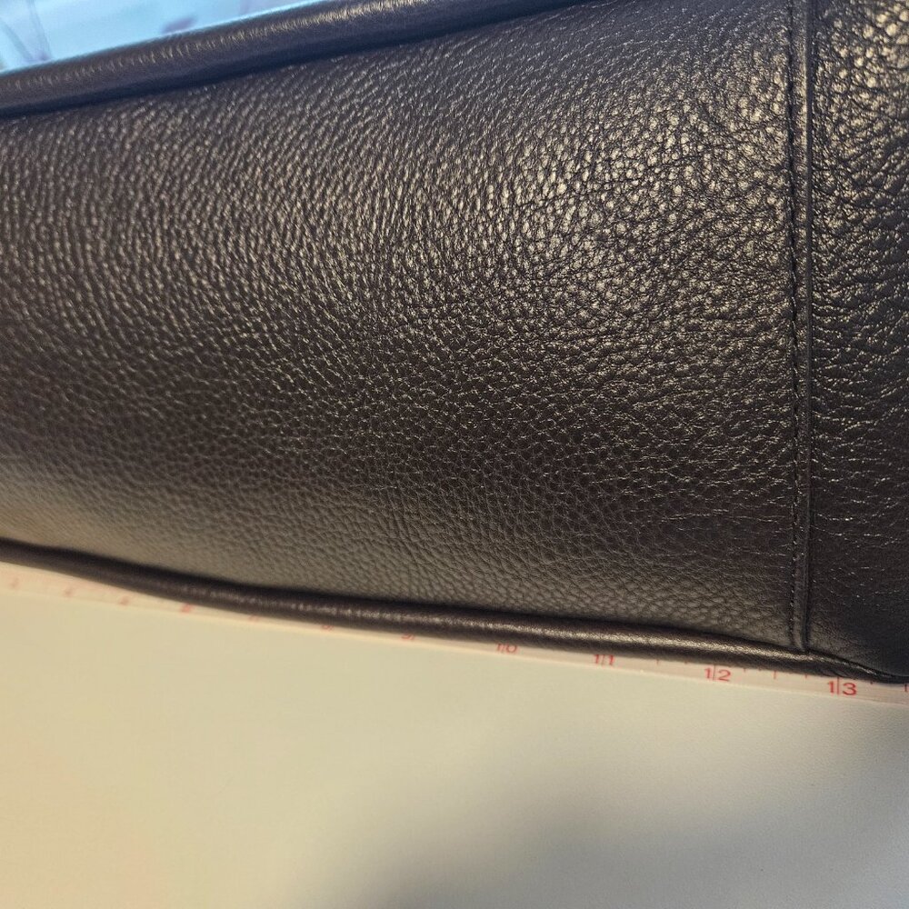 Madewell Top Handle/Crossbody Chocolate Brown Leather Bag - Picture 8 of 15